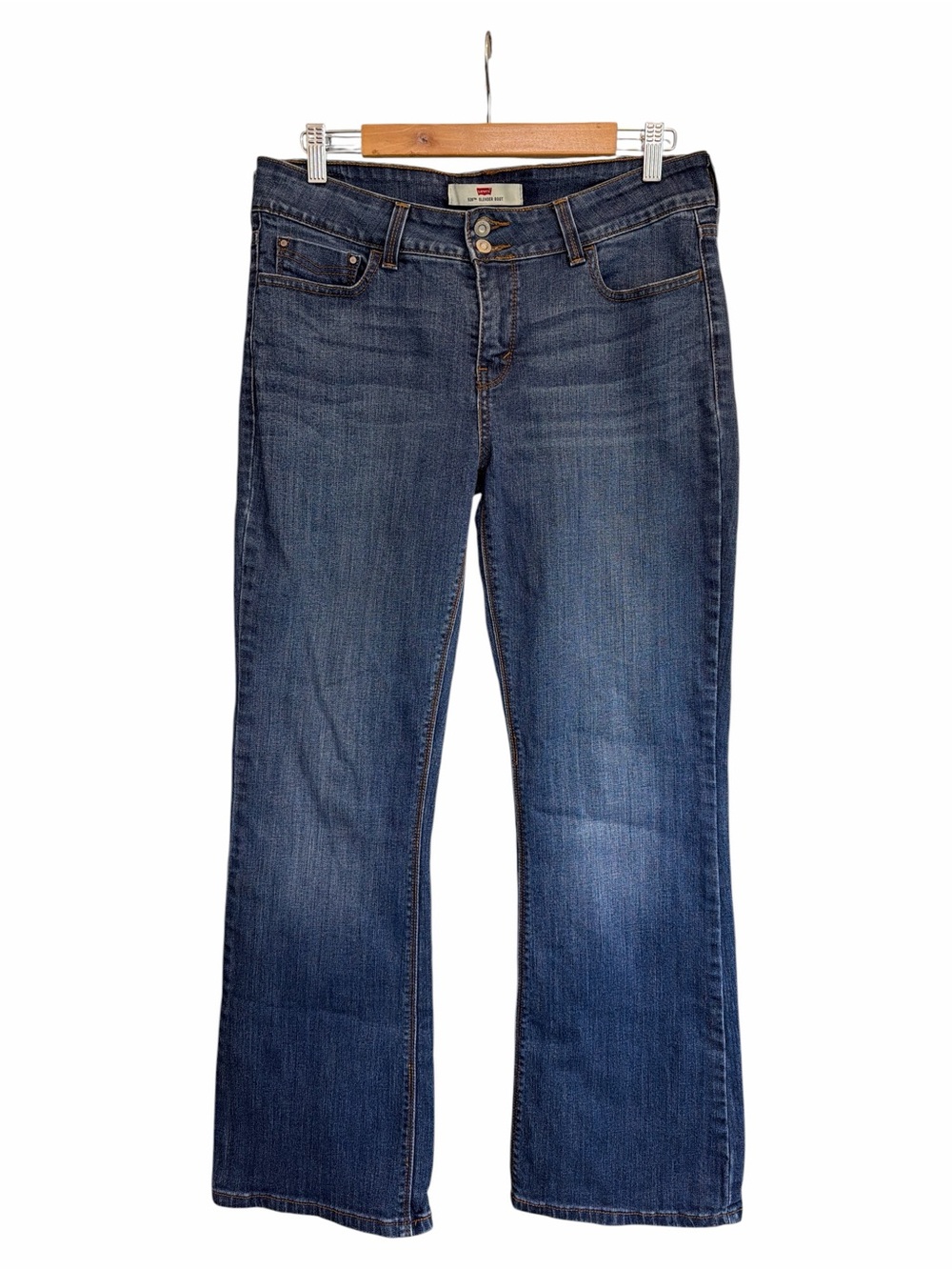 Levi’s 526 Slender Boot Jeans Size 10 Low Rise Y2K Flap Pocket - Picture 5 of 8